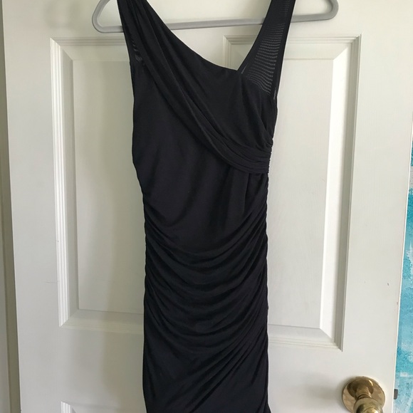Express Black Fitted Dress - Picture 7 of 8